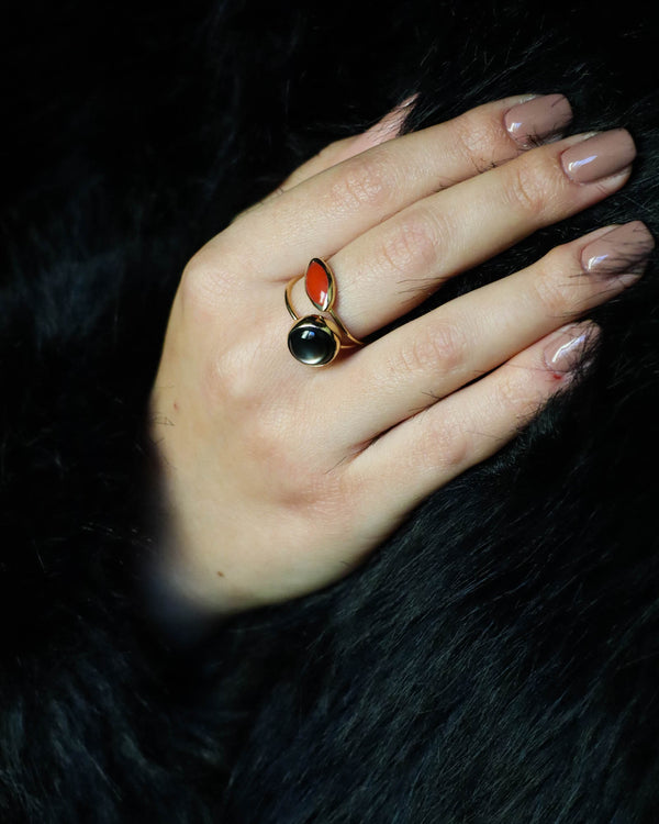 Red Coral Ring