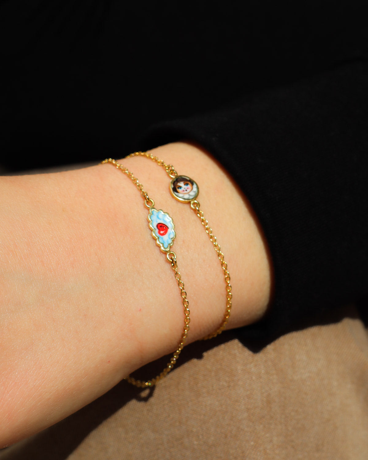 Bracciale Cuore tra le Nuvole