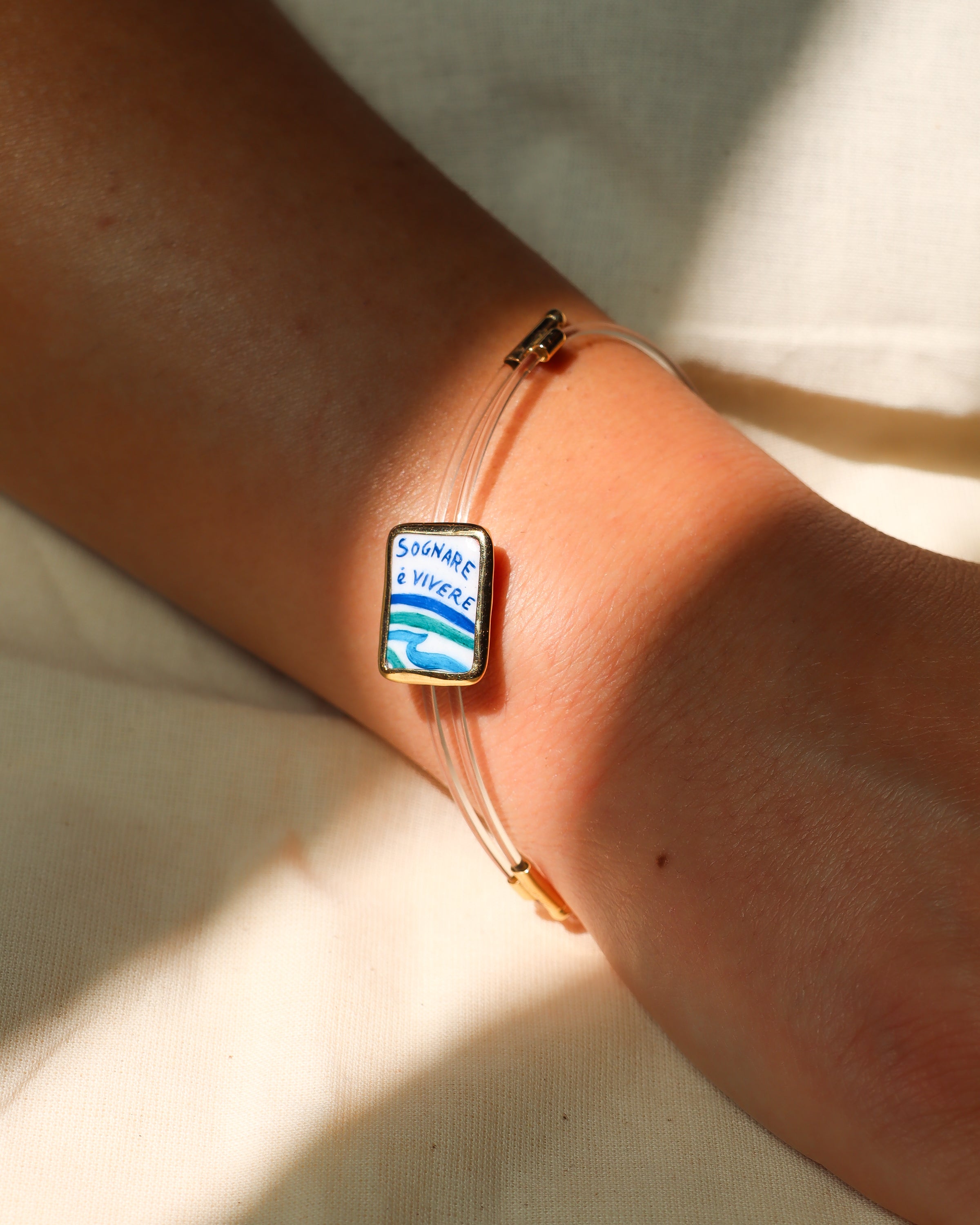 Waves of a Dream Nylon Bracelet 