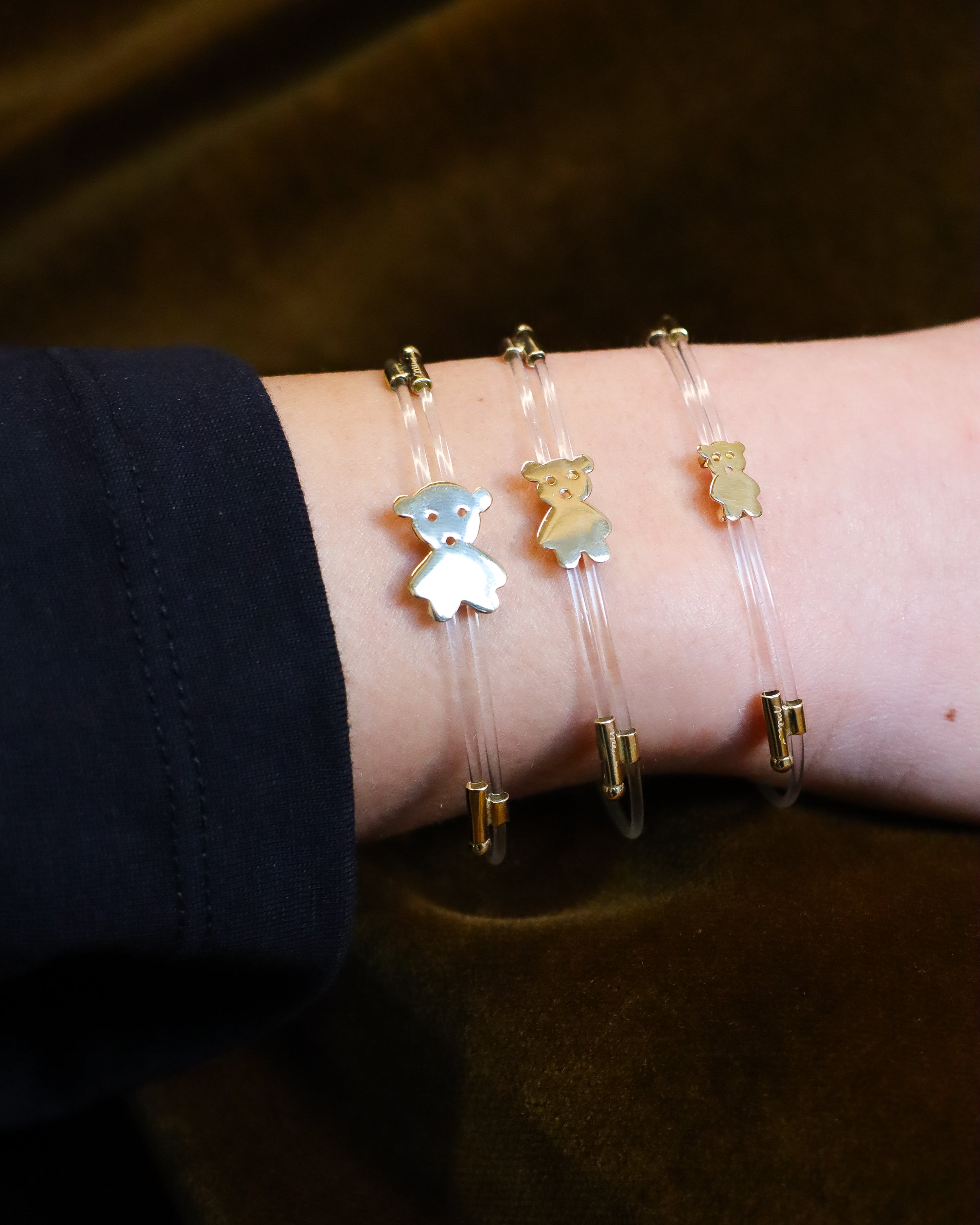 Bracciale Filo da Pesca Orsetto