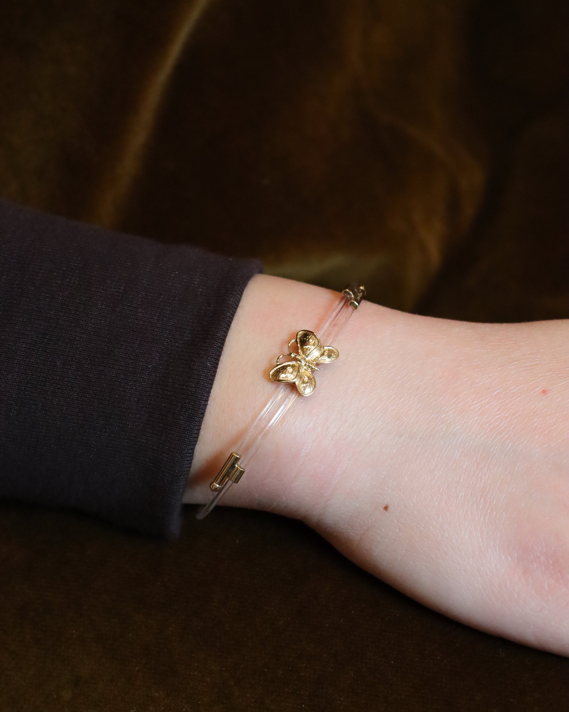 Bracciale Filo da Pesca Farfalla Grande