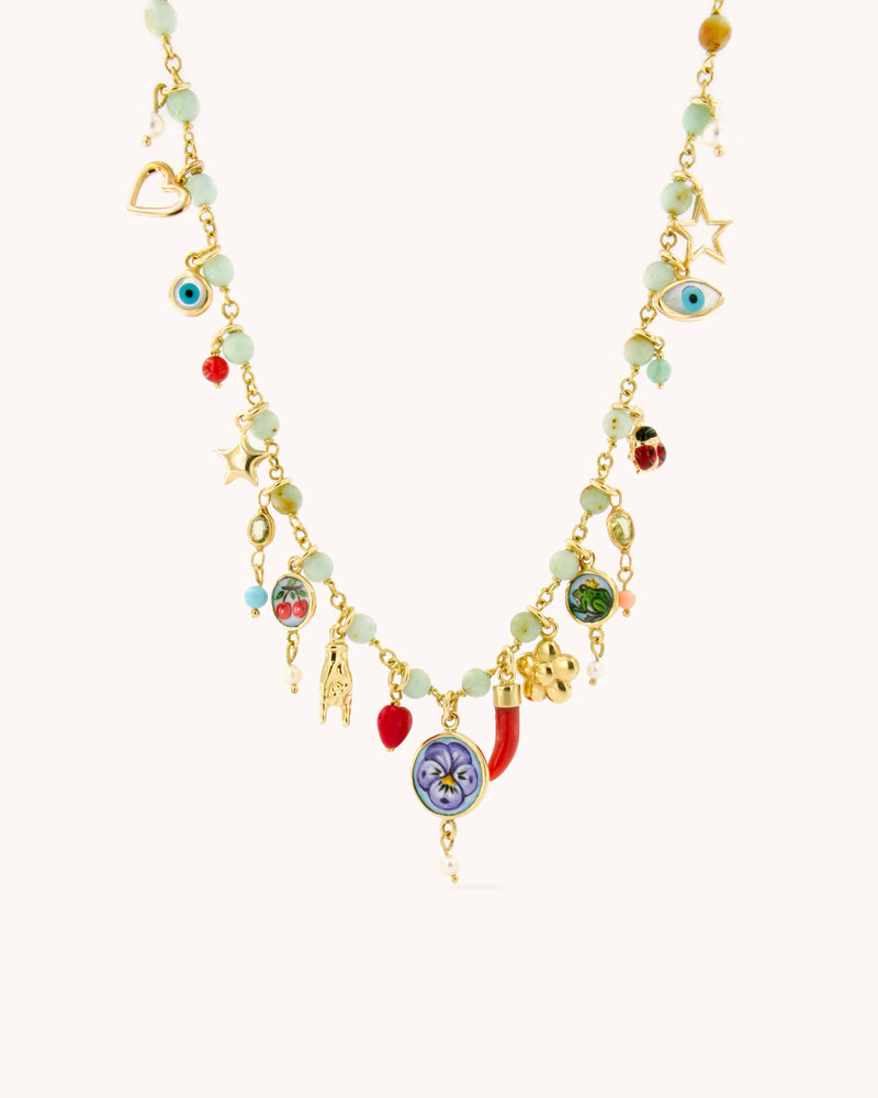 Secret Garden Mediterranean Necklace