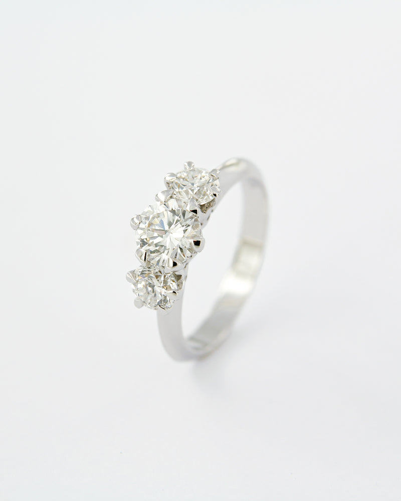 Diamond Trilogy Ring