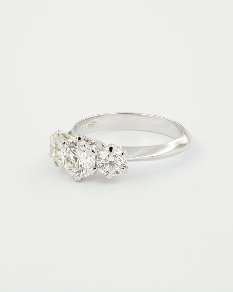 Diamond Trilogy Ring