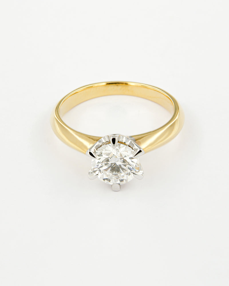 Brilliant Cut Diamond Merù Ring 1.21ct