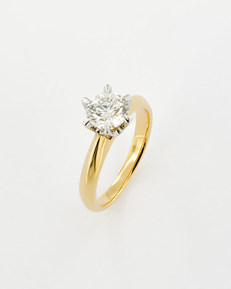 Brilliant Cut Diamond Merù Ring 1.21ct