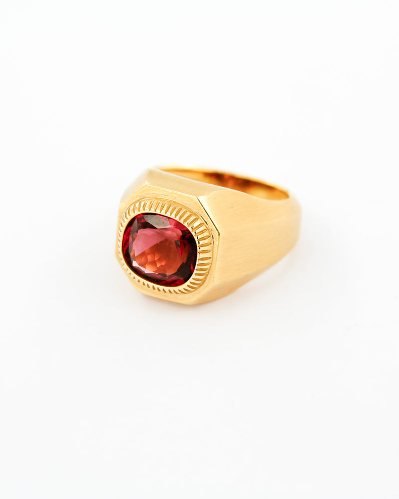 Rubellite Bold Ring