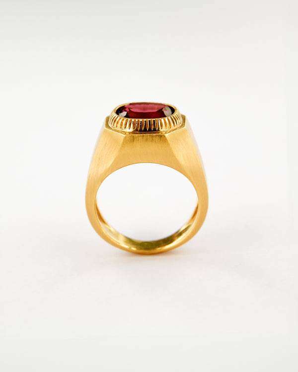 Anello Chevalier Rubellite