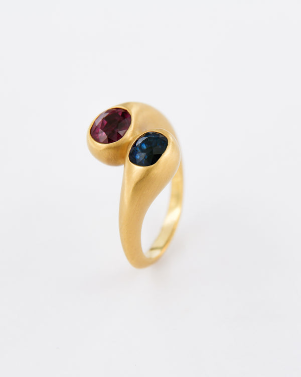 Ruby and Sapphire Ring 