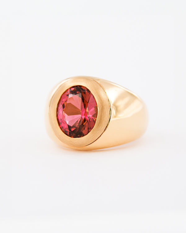 Anello Tormalina Rosa