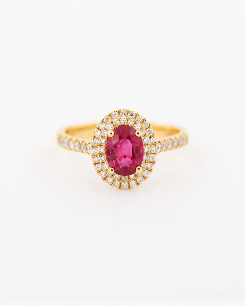 Ruby and Diamond Ring