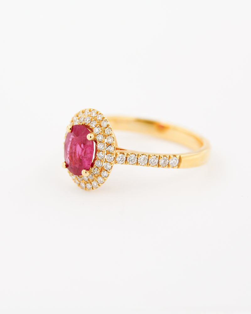 Ruby and Diamond Ring