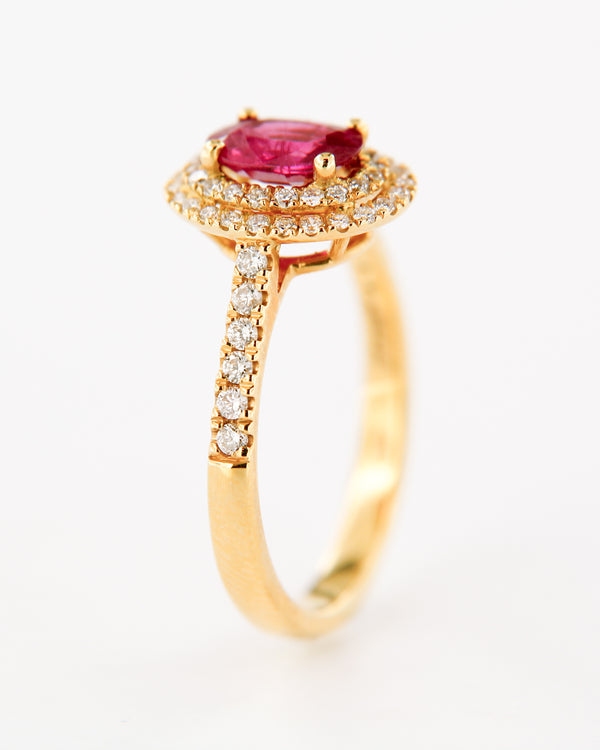 Ruby and Diamond Ring