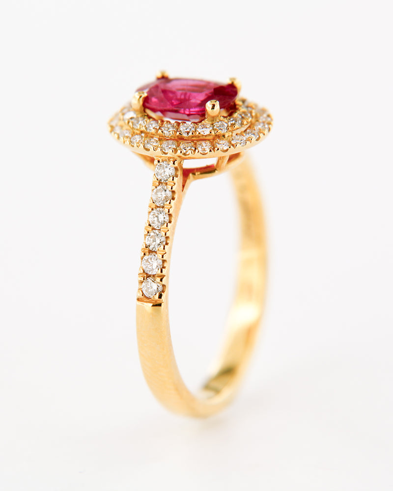 Ruby and Diamond Ring