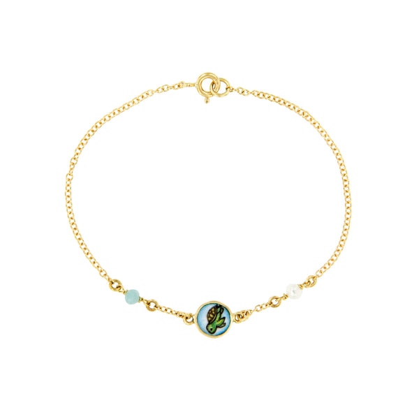 Buy Mia by Tanishq Gemini 14 kt Gold Bracelet Online At Best Price @ Tata  CLiQ