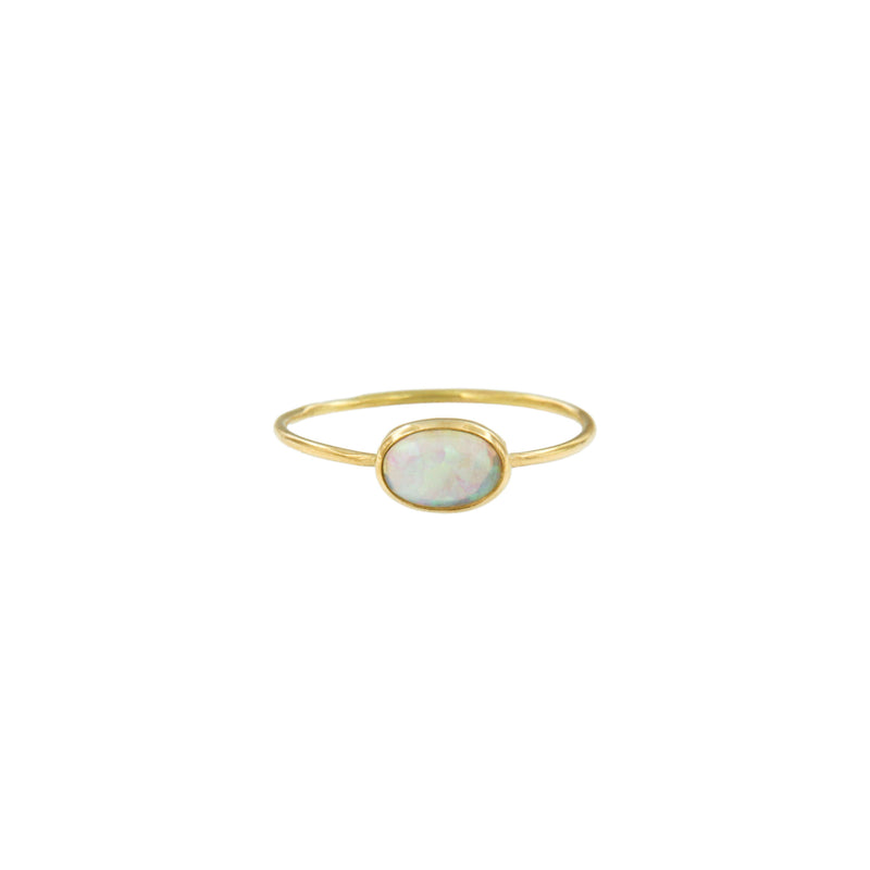 Opal Horizontal Ring