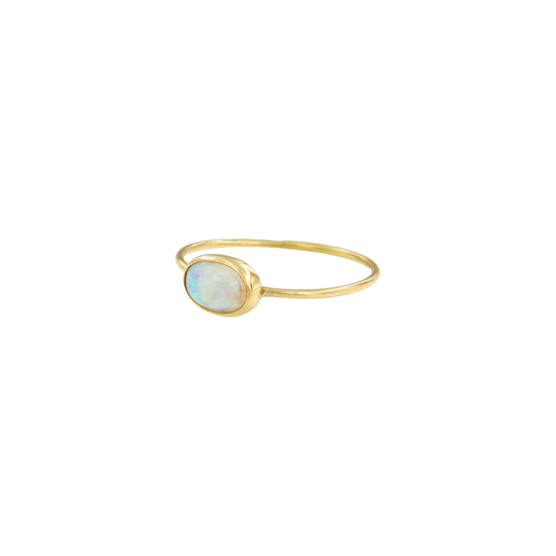 Opal Horizontal Ring
