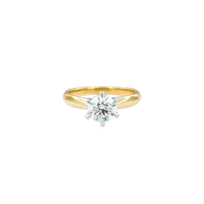 Anello di Fidanzamento Diamante Brillante