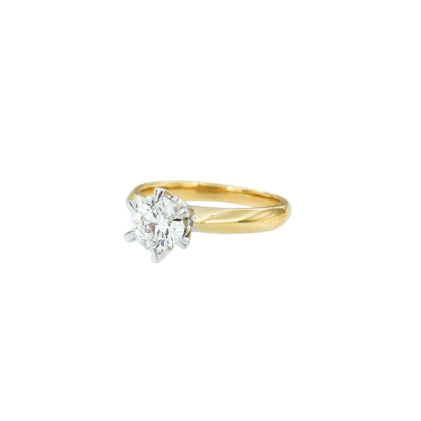 Anello di Fidanzamento Diamante Brillante