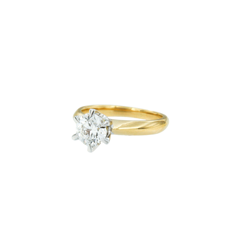 Brilliant Cut Diamond Engagement Ring