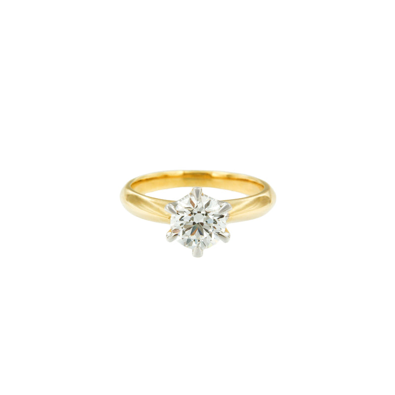 Brilliant Cut Diamond Engagement Ring 1.21ct