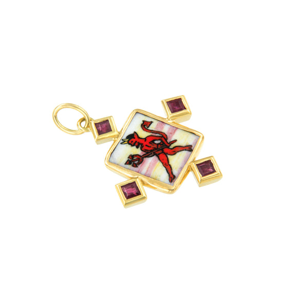 Devil and Rubies Pendant