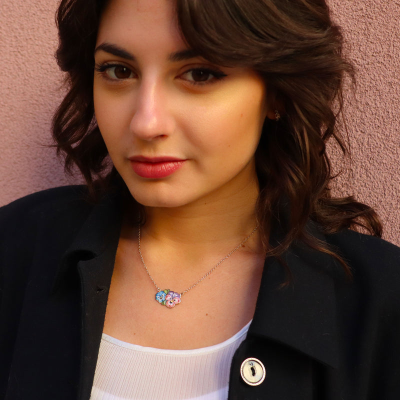 Collana Viola del Pensiero Sagomata