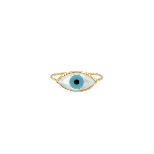 Big Evil Eye Ring 
