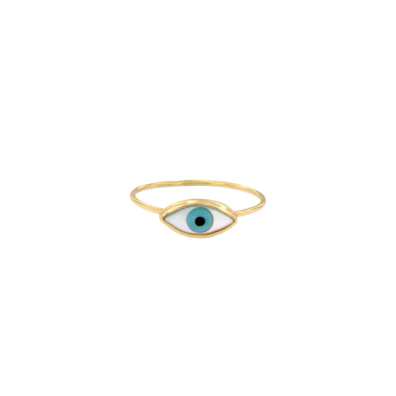 Small Evil Eye Ring