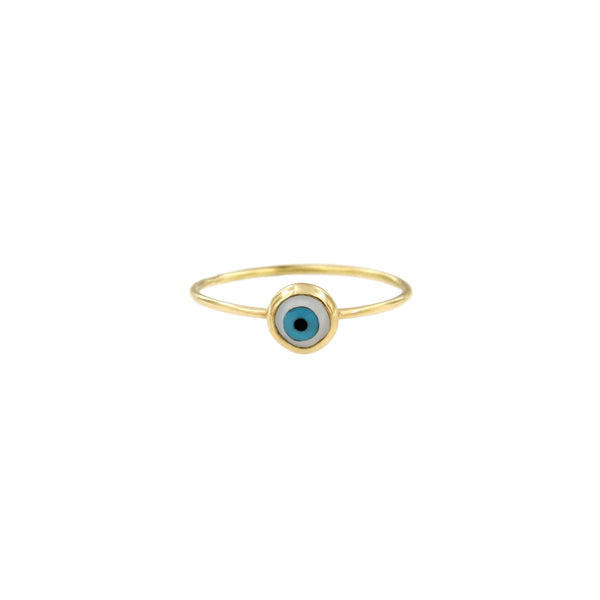 Small Evil Eye Ring