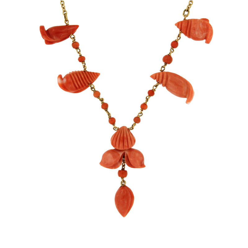 Coral Neptune Necklace