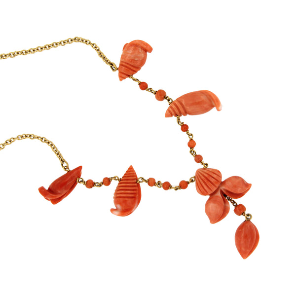 Coral Neptune Necklace