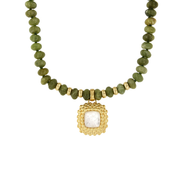 Green Kyanite Necklace